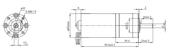 Motore robusto intelligente di BLDC 0