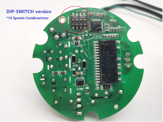 3,3" motore Sensorless Constant Airflow 20VAC 230VAC della CE 1